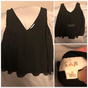 Small black dress tank